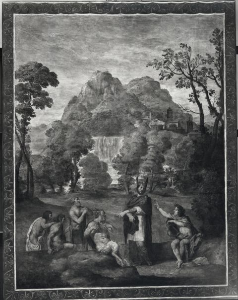 National Gallery, London — Zampieri Domenico - sec. XVII - Giudizio di Mida — insieme